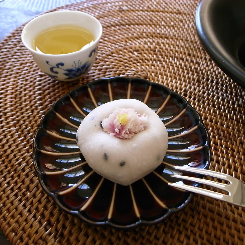 和菓子と台湾茶のマリアージュ